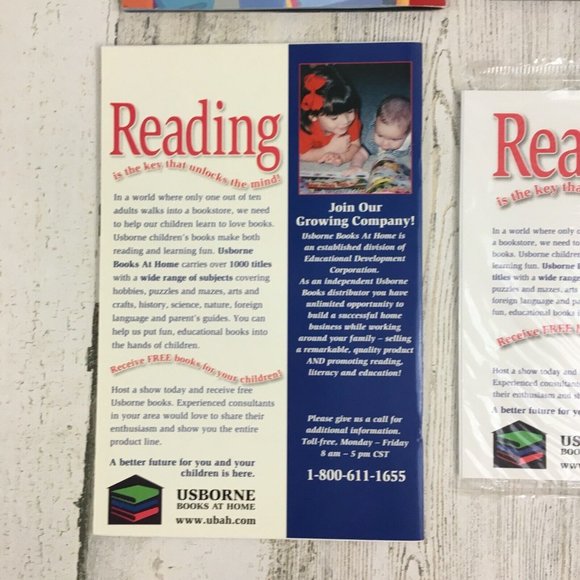 Lot 4 Chick-fil-a Usborne Books Kids Shine-a-Light City Train Science with Air - Picture 9 of 10